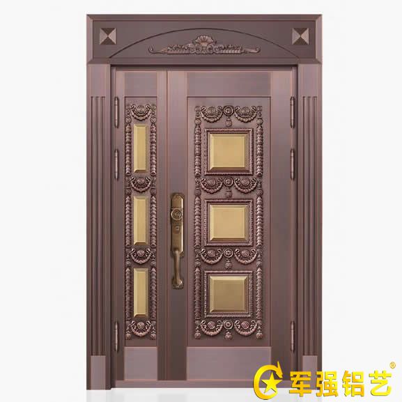 純銅別墅子母門(mén)