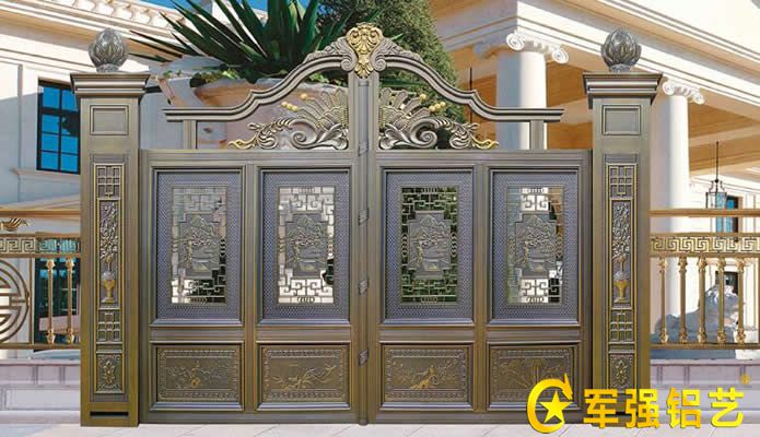 別墅院子門 軍強庭院門“撩起”你的買買買！